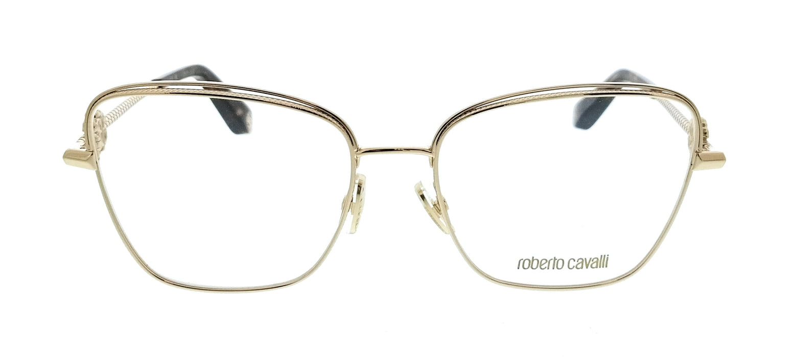 Roberto Cavalli VRC069V56300V Rose Gold Square Womens Optical Frames
