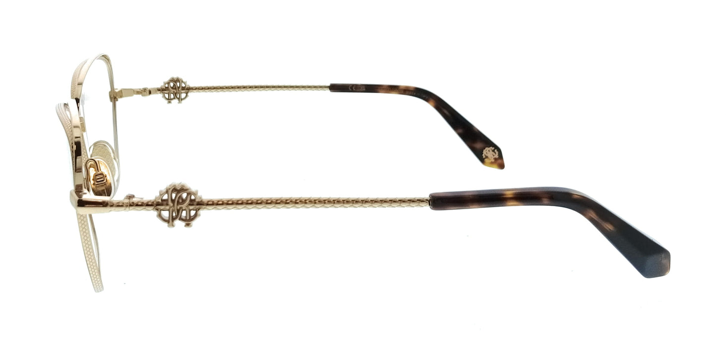 Roberto Cavalli VRC069V56300V Rose Gold Square Womens Optical Frames