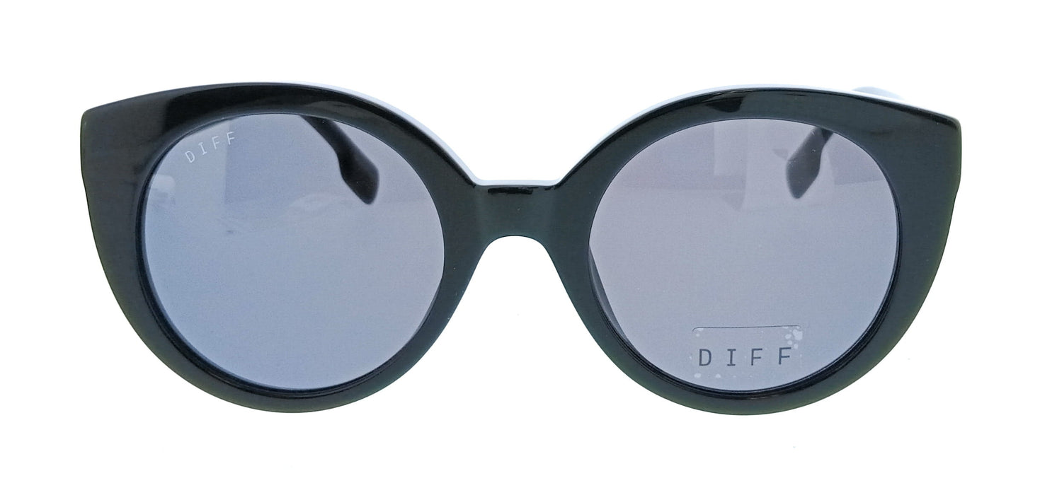 Diff SDFEMMY520BLA Black Square Womens Sunglasses