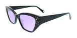 Diff SDFNYMP550BLA Ack Purple Cat Eye Womens Sunglasses