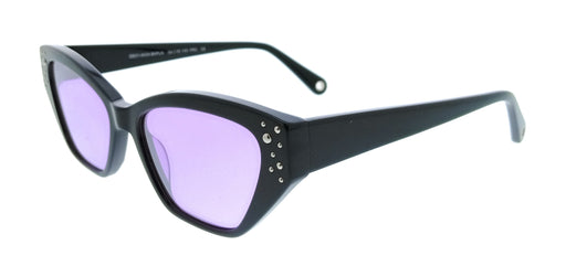 Diff SDFNYMP550BLA Ack Purple Cat Eye Womens Sunglasses