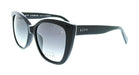 Diff SDFRUBY540BLA Black Round Womens Sunglasses
