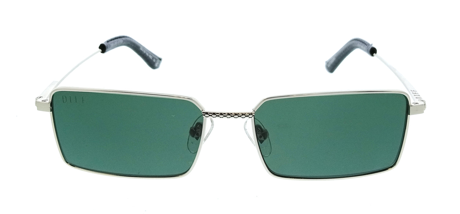 Diff SDFSLY 540SIL Black Aviator Womens Sunglasses