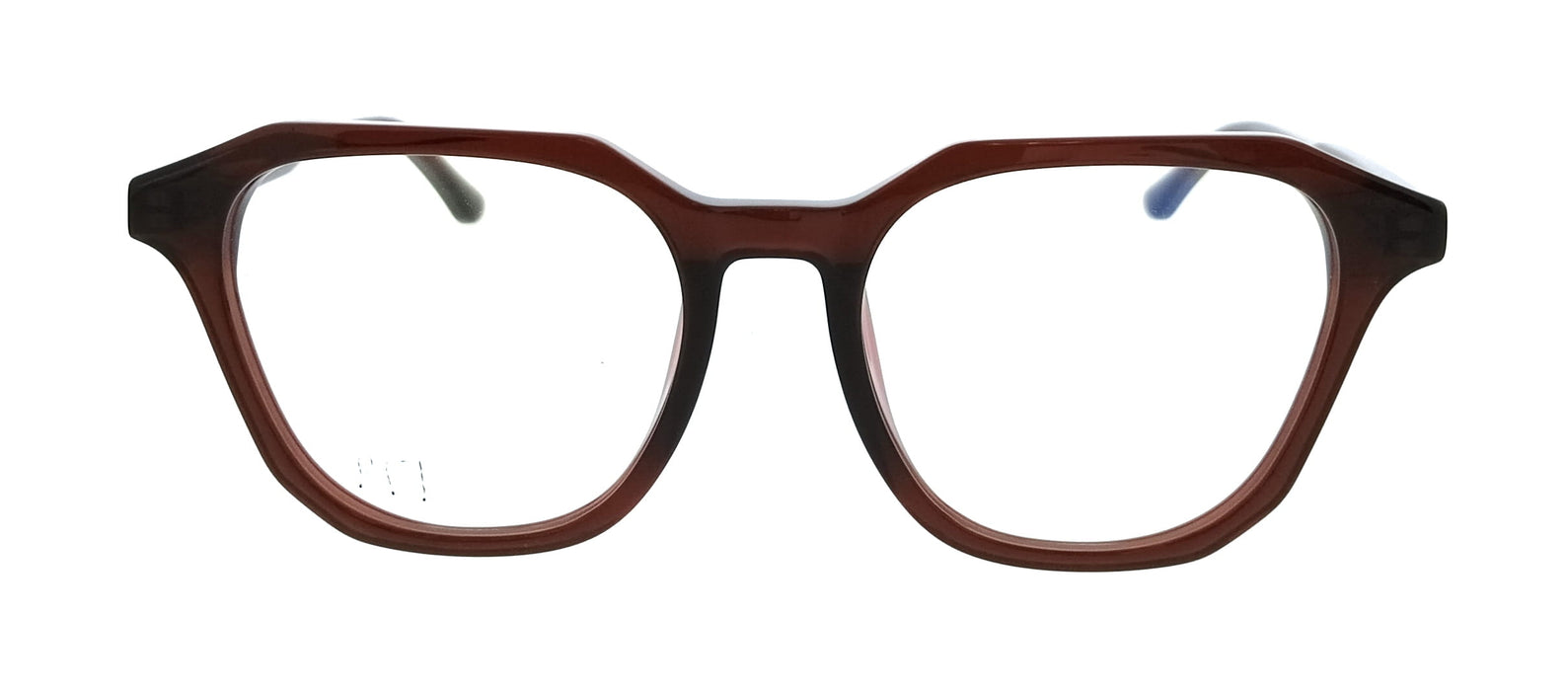 Diff VDFALLN51CHST Black Rectangle Unisex Optical Frames