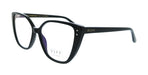 Diff VDFAMLA540BLA Black Cat Eye Womens Optical Frames