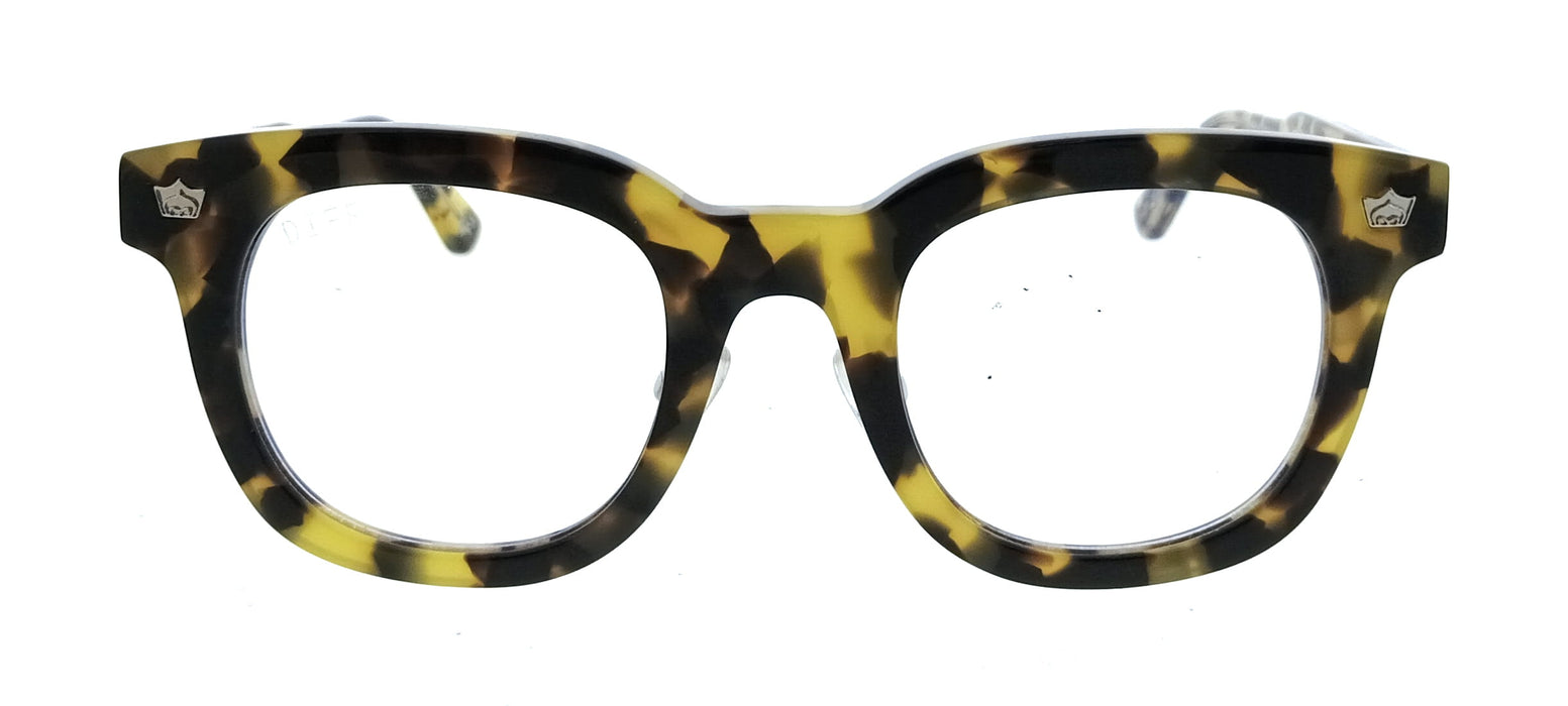 Diff VDFHFP 470TOR Black Round Unisex Optical Frames