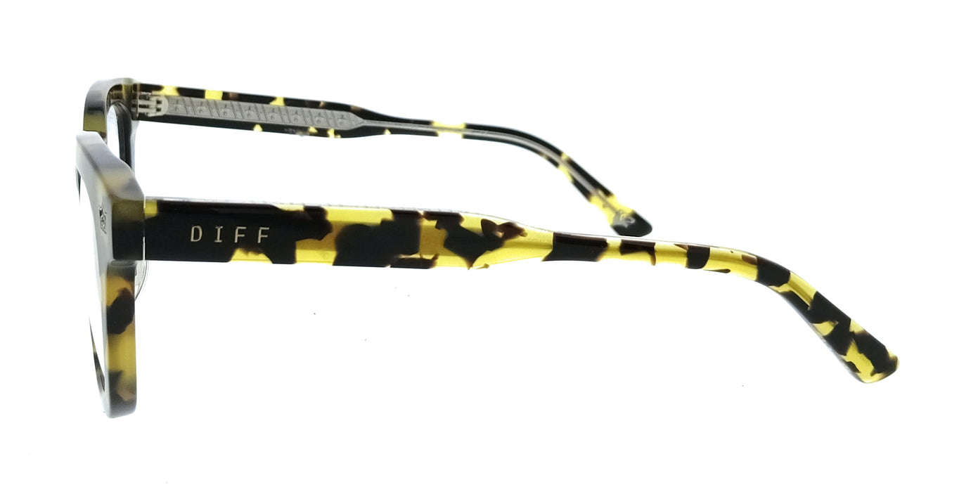 Diff VDFHFP 470TOR Black Round Unisex Optical Frames