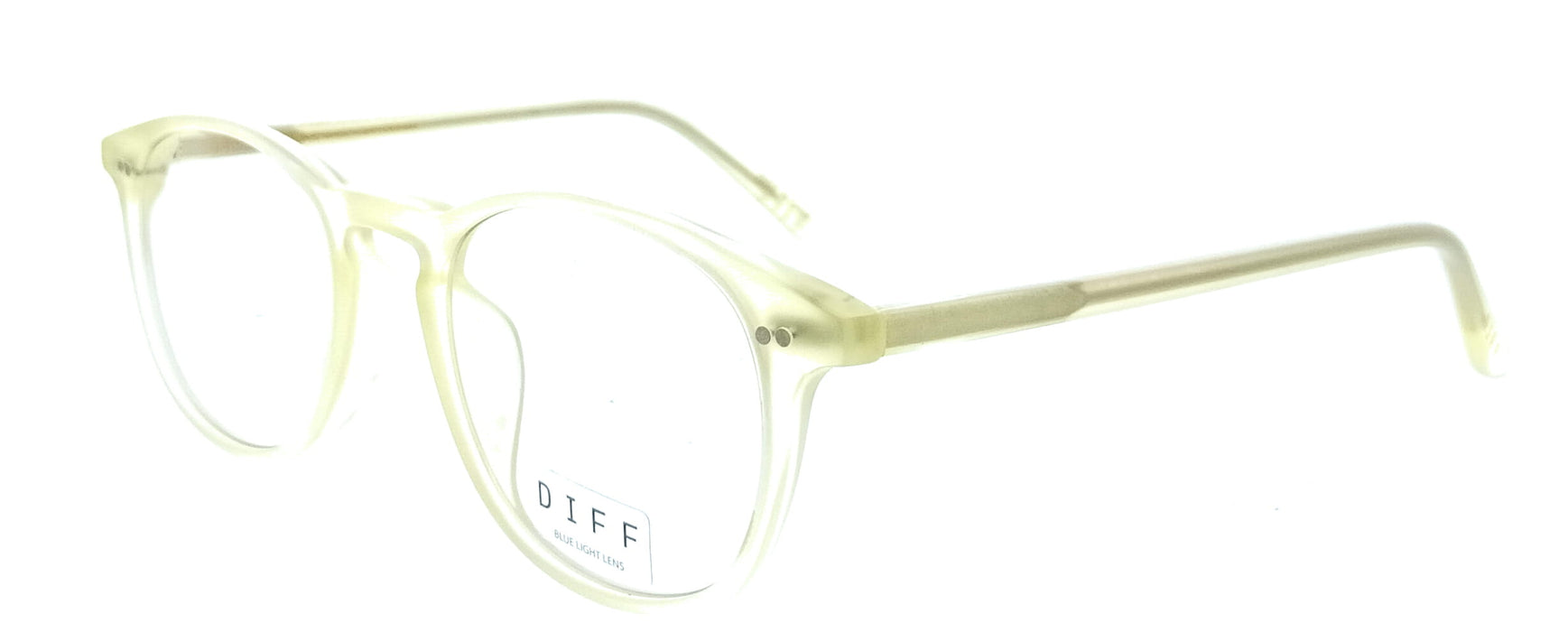 Diff VDFJAXS49GRNT Black Square Womens Optical Frames