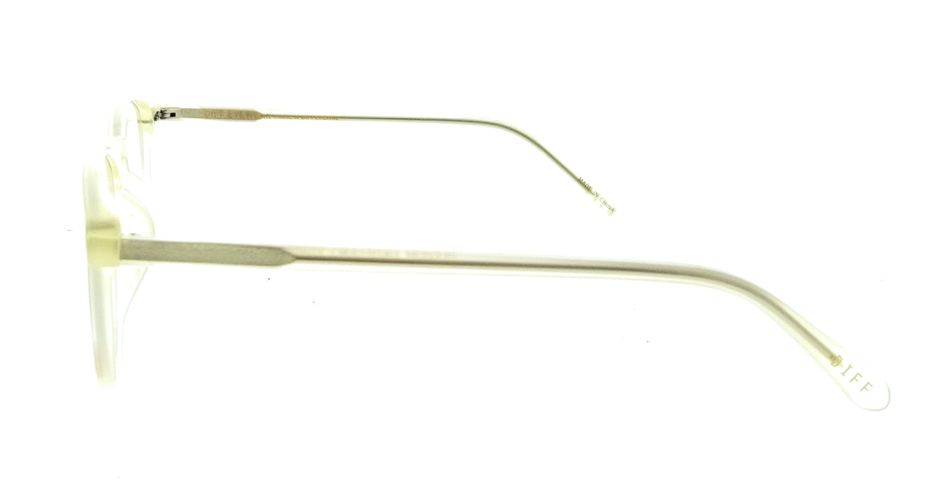Diff VDFJAXS49GRNT Black Square Womens Optical Frames