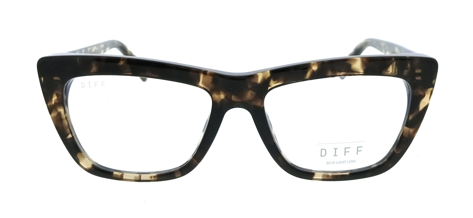 Diff VDFNAD 540BLT Espresso Tort - 0T 54 17 145 Square Womens Optical Frame