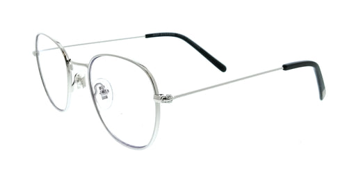 Diff VDFSAGE460SIL Black Round Unisex Optical Frames