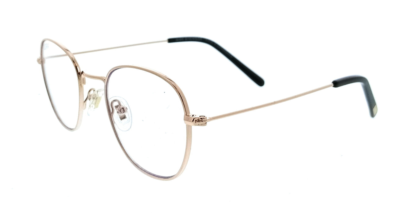 Diff VDFSAGE46RGOL Rose Gold Round Unisex Optical Frames