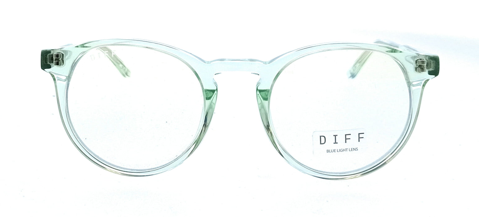 Diff VDFSWYR48LAGB Lagoon Crystal Cat Eye Womens Optical Frames