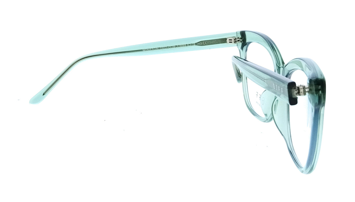Diff VDFWNST500U44 Sage Crystal Rectangle Unisex Optical Frames