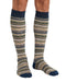 Missoni Teal Mens Stripe Dress Socks-S