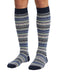 Missoni Navy Cobalt Mens Stripe Dress Socks-S