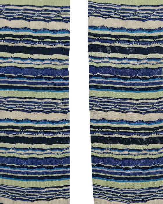 Missoni Beige  Mens Stripe Dress Socks-S