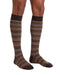Missoni Brown  Mens Zigzag Knit Dress Socks-M