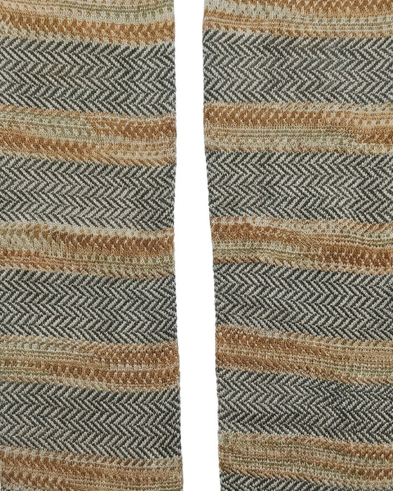 Missoni Olive Green Mens Micro Herringbone Dress Socks-