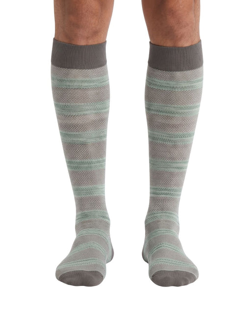 Missoni Taupe  Mens Micro Herringbone Dress Socks-