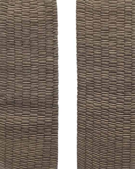 Missoni Brown Mens Waffle Dress Socks-S