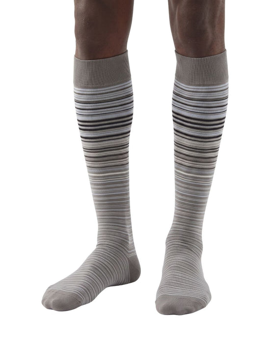 Missoni Grey  Mens Pinstripe Dress Socks-