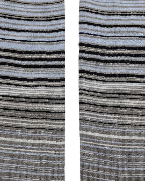 Missoni Grey  Mens Pinstripe Dress Socks-