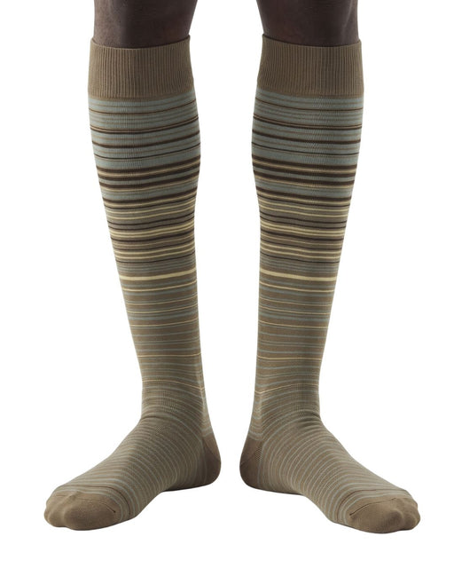 Missoni Camel Mens Pinstripe Dress Socks-