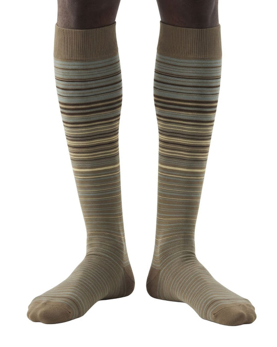 Missoni Camel Mens Pinstripe Dress Socks-