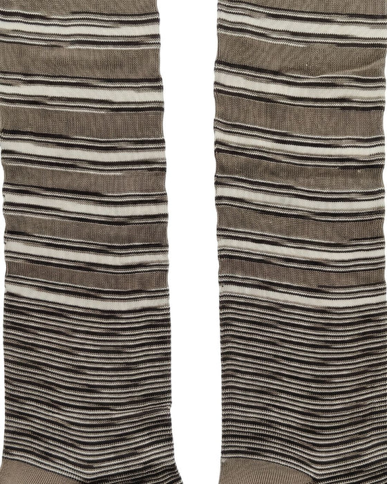Missoni Camel  Mens Multistripe Dress Socks-
