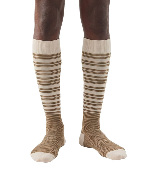 Missoni Cream Mens Multistripe Dress Socks-S