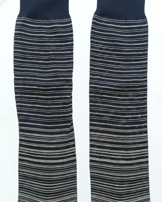 Missoni Dark Navy Mens Pinstripe Dress Socks-