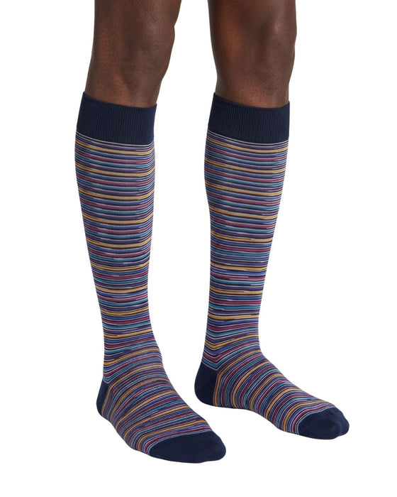 Missoni Multicolor Mens Multistripe Dress Socks-M