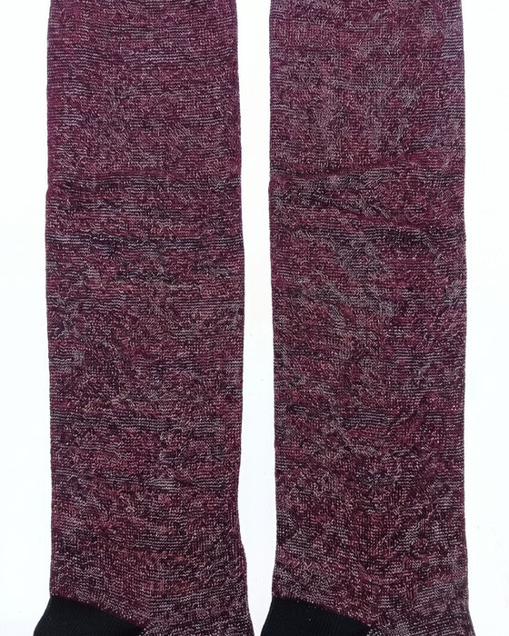 Missoni Burgundy Mens Micro Chevron Dress Socks-L