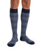 Missoni Denim Blue Mens Chevron Dress Socks-M