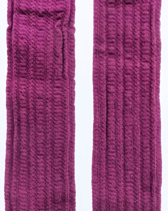 Missoni Fuschia Womens Ribbed Crew Socks-M
