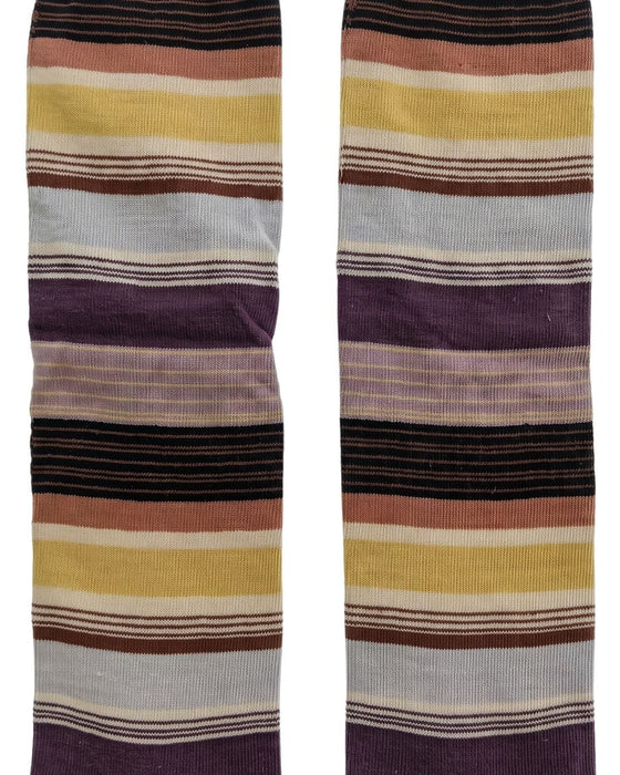 Missoni Multicolor Womens Classic Stripe Dress Socks-S