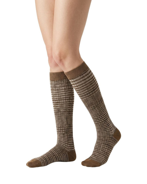 Missoni Taupe  Womens Waffle Dress Socks-L