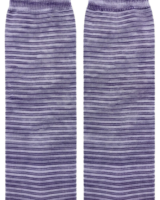 Missoni Metallic Lilac Womens Fine Stripe Socks-S