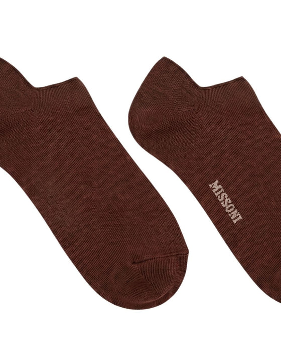 Missoni Maroon Womens Ankle Socks-M