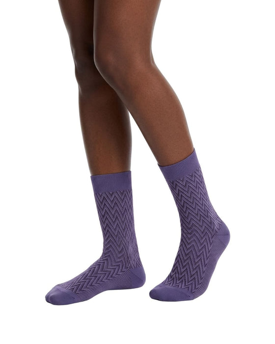 Missoni Lilac Womens Crew Socks-M