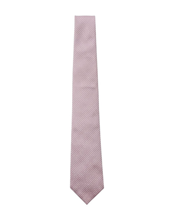 Armani Collezioni Mens Dusty Pink Micro Dot Silk Neck Tie