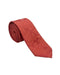 Armani Collezione Mens Red Tonal Diamond Neck Tie