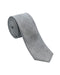 Armani Collezioni Mens Light Gray Tonal Textured Neck Tie