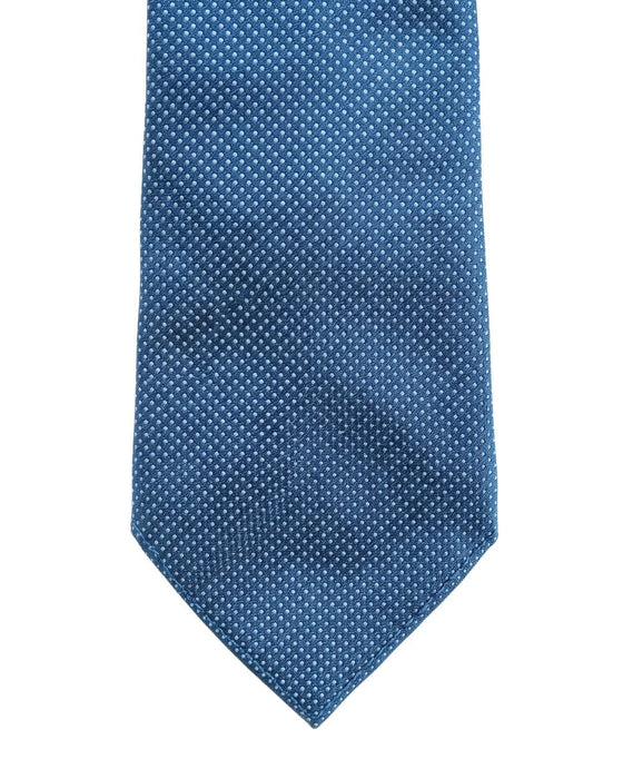 Armani Collezioni Mens Blue Micro Dot Neck Tie