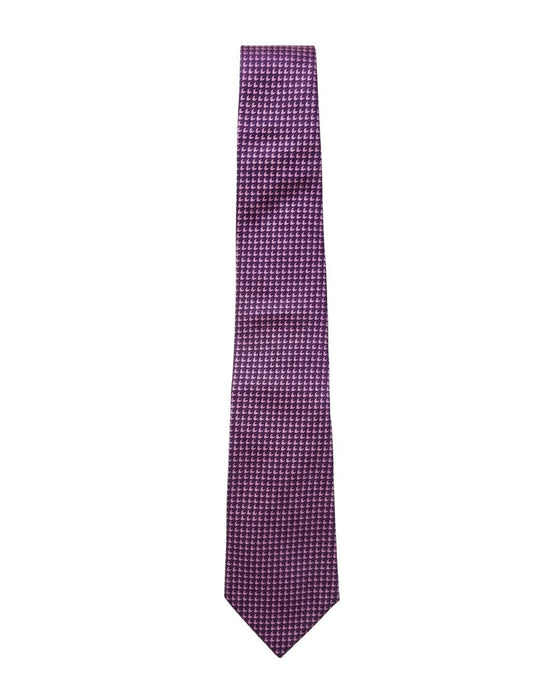 Armani Collezioni Mens Purple Micro Dot Silk Neck Tie