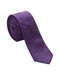 Armani Collezioni Mens Purple Solid Silk Neck Tie