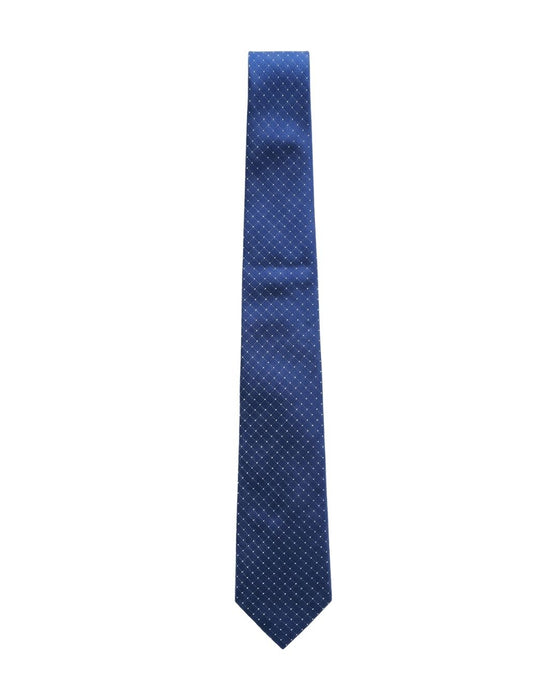 Armani Collezione Mens Blue / White Micro Dot Neck Tie