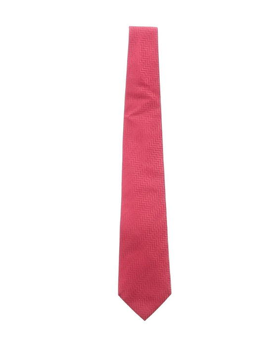 Armani Collezione Mens Coral Pink Tonal Textured Neck Tie