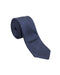 Armani Collezione Mens Navy Blue Tonal Textured Neck Tie